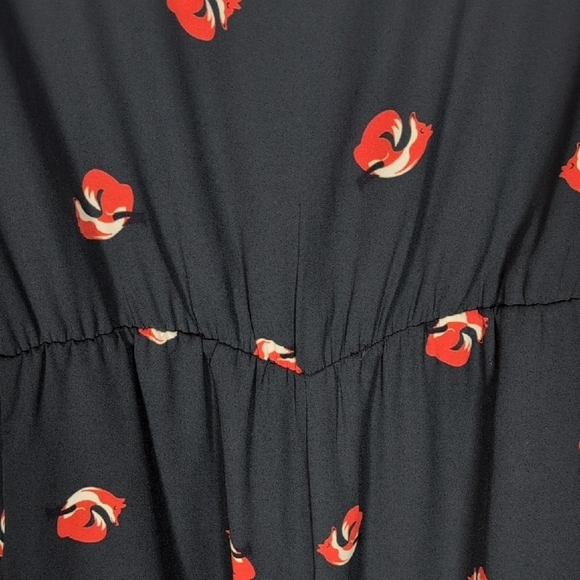 Everly Fox Print Romper - Picture 3 of 10